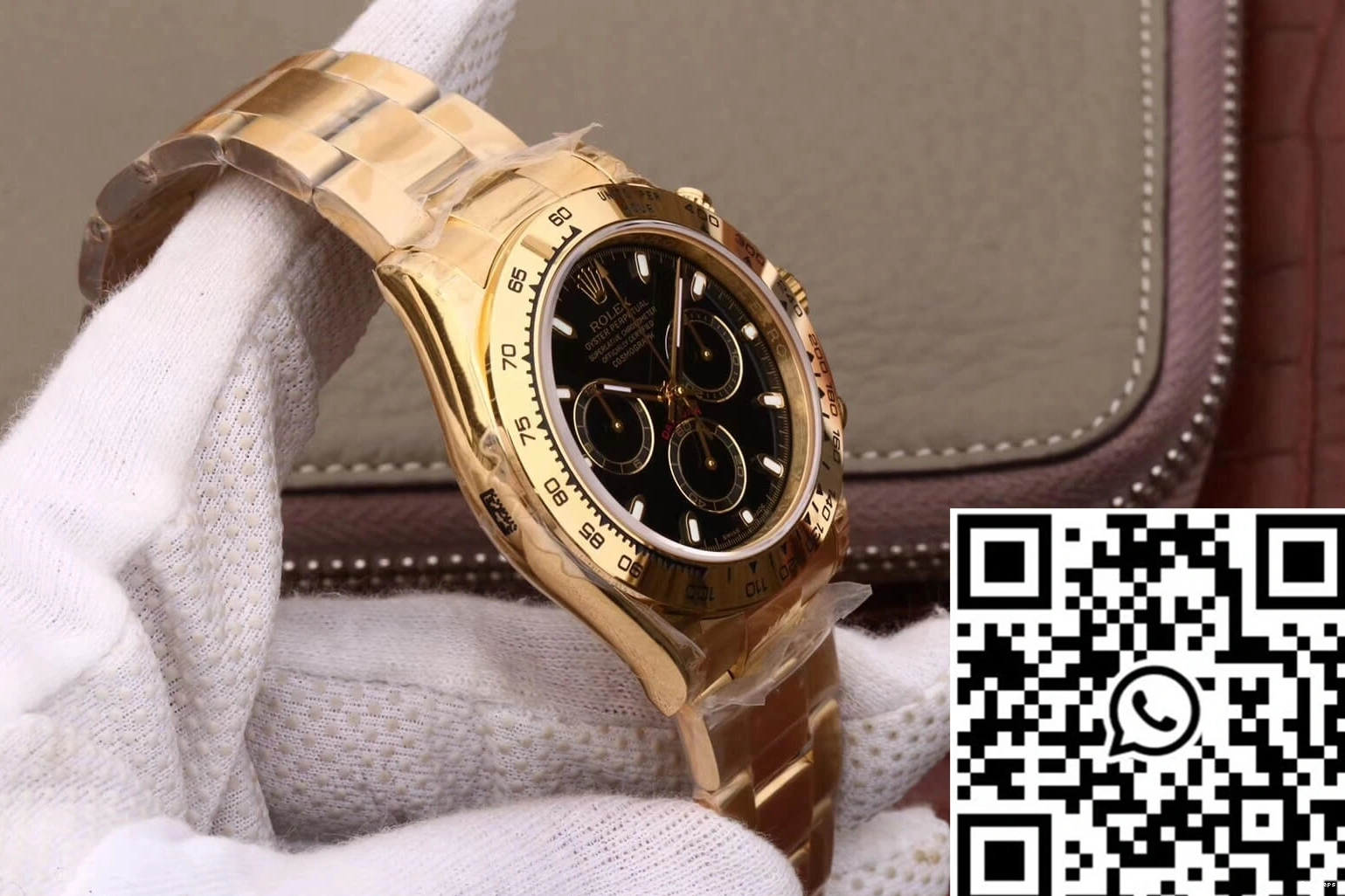 Dial Black Gold Factory M116508-0004 Rolex Daytona Cosmograph Yellow JH 0106